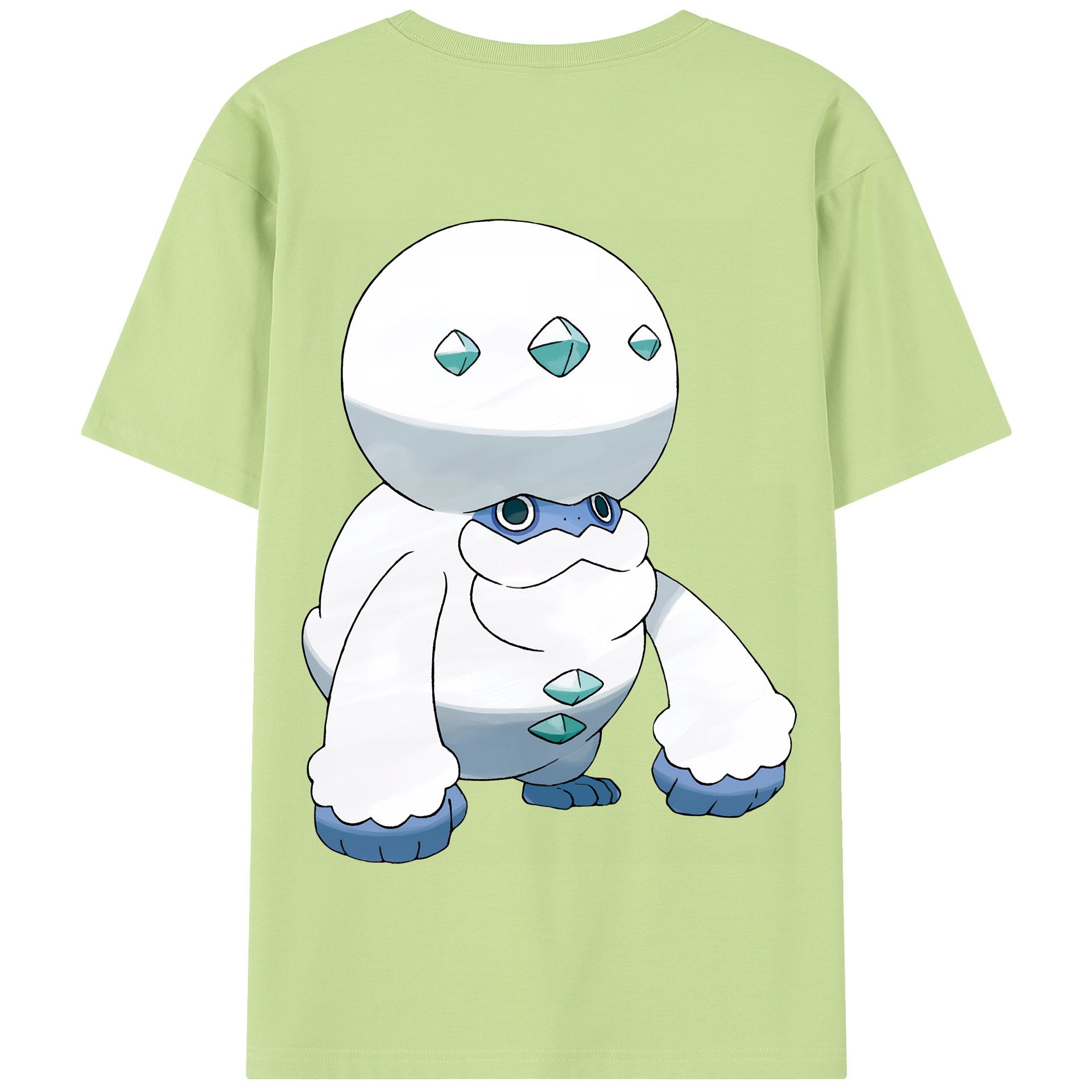 （画像用） ポケットモンスター Pokémon 綿100％半袖Tシャツ（背面プリント）
